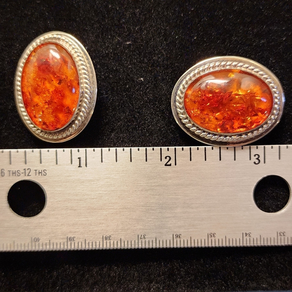 Jay King Amber Earrings - Picture 7 of 8